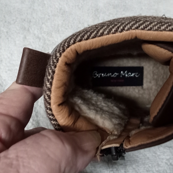 Bruno Marc Apache size 8.5 lace up zippered combat motorcycle hiking boots - Picture 8 of 9